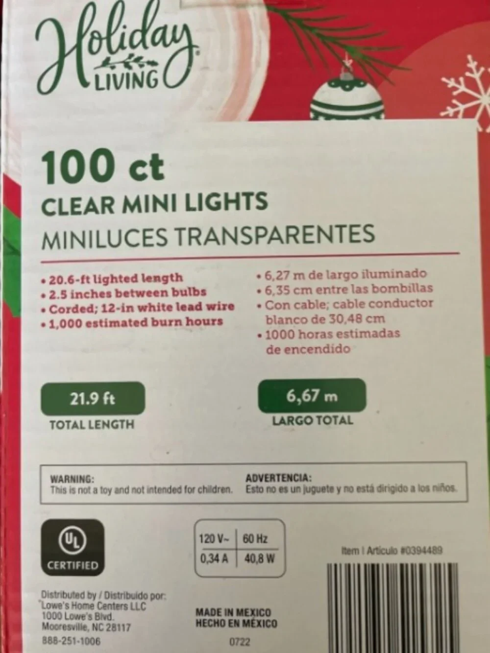 3 Boxes Holiday Living 100 clearmini lights Christmas Holiday White Wire Wedding